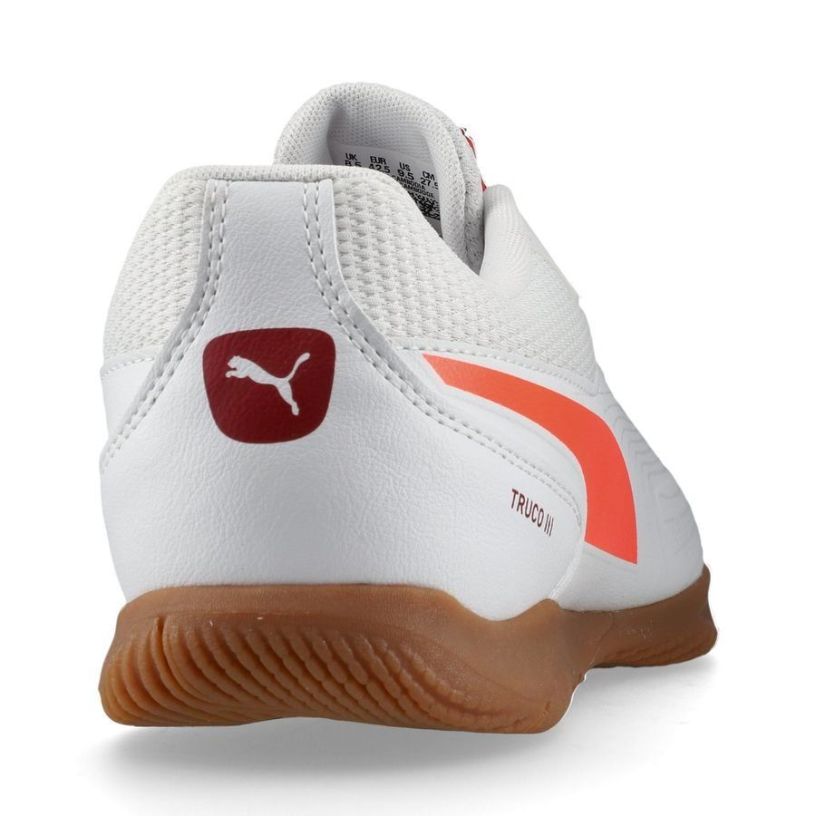 PUMA Truco III IT - Blanc/Glowing Red/Noir