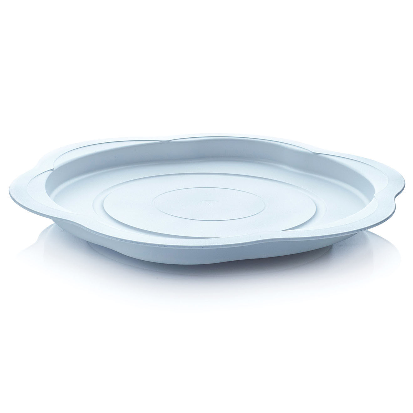Tupperware Plateau tournant bleu clair - 40x40x5.5 cm