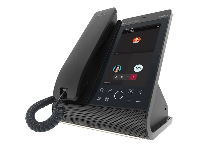 AudioCodes C470HD IP Phone - VoIP-telefon - med Bluetooth interface - RTCP, RTP, SRTP