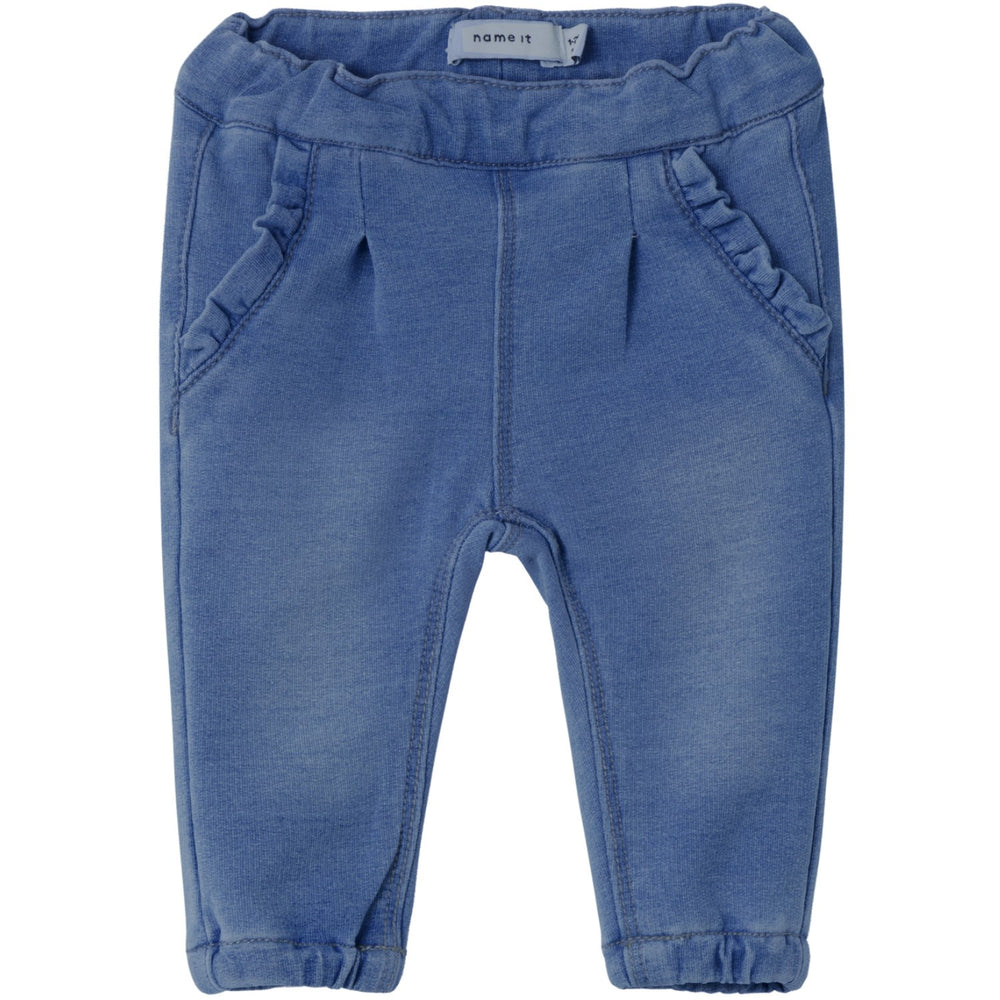 Køb Name It Medium Blue Denim Bella Round Jeans Noos
