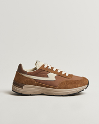 Stepney Workers Club Osier S-Strike Suede Mix Runner Sneaker Brown