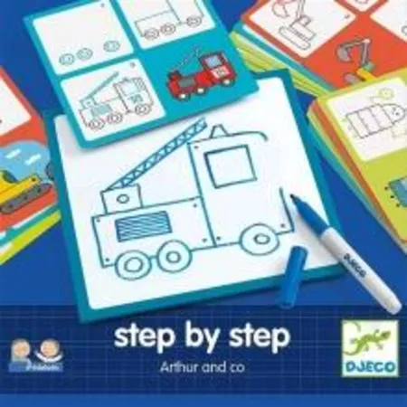 Djeco Lernspiele: Step by step - Arthur