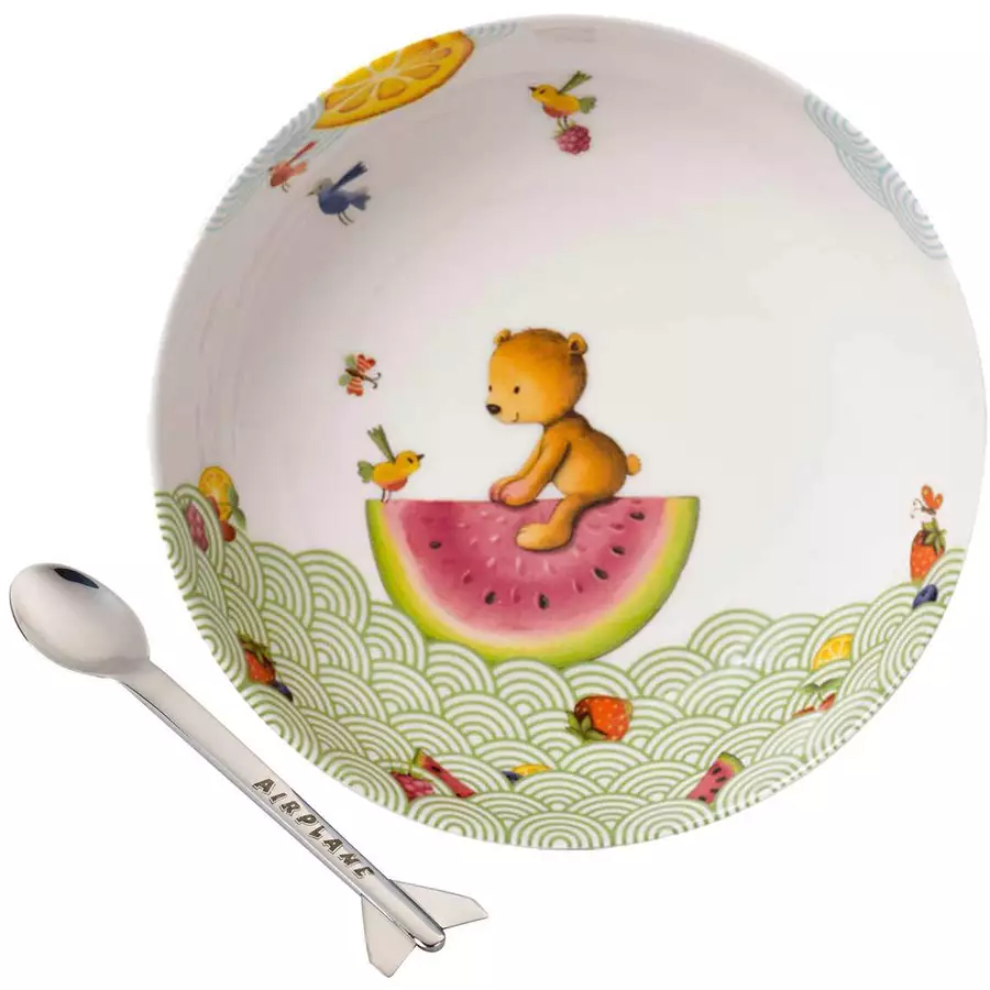 Villeroy & Boch Kindergeschirr Hungry as a Bear 2er Set bunt