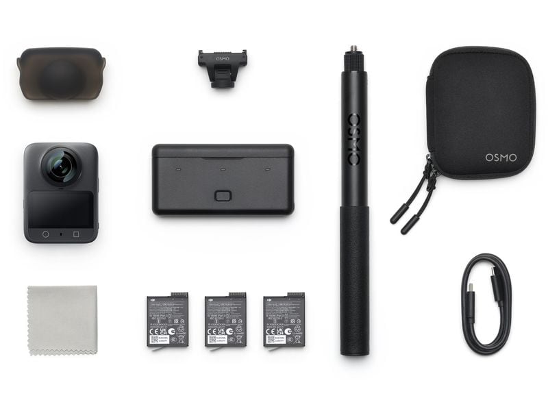 DJI Osmo 360 Adventure Combo Revolutionäre 8K 360° Kamera