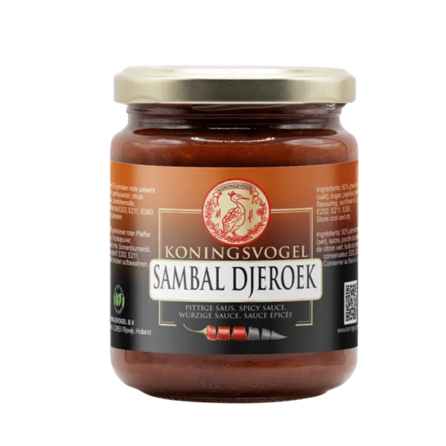 Koningsvogel Sambal Djeroek 270g