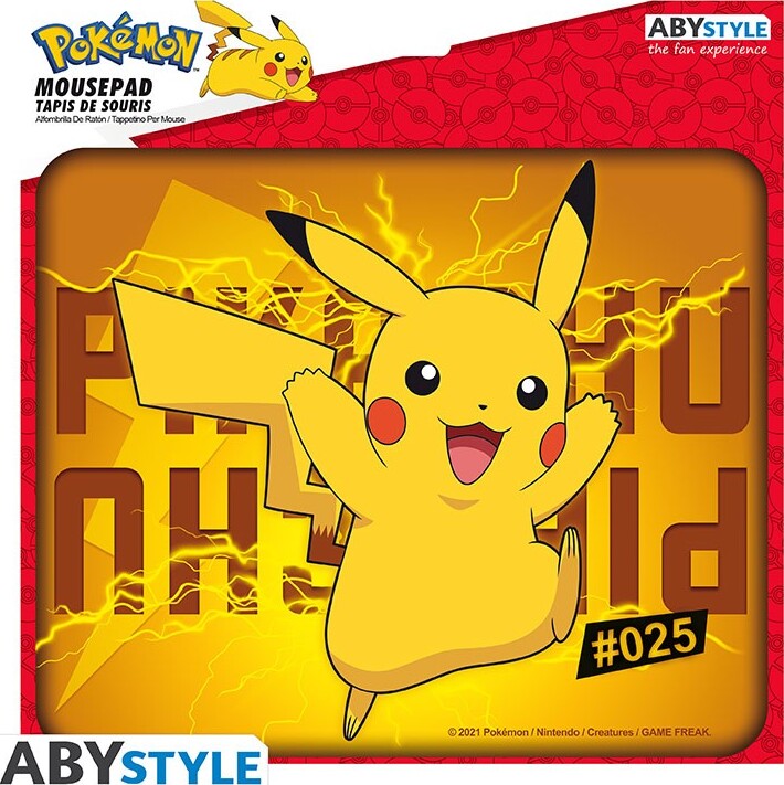 Pokemon - Flexible Mousepad - Pikachu
