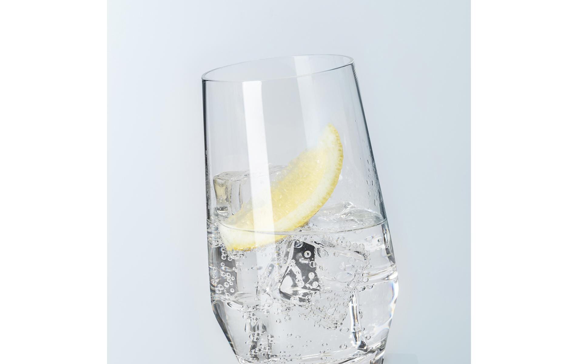 Longdrinkglas Puccini 365 ml, 6 Stück, TransparentGeschwungenes Longdrinkglas, Transparent
