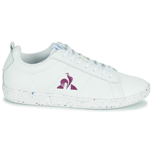 Le Coq Sportif - COURTCLASSIC W SPORT - Blanc / Violet
