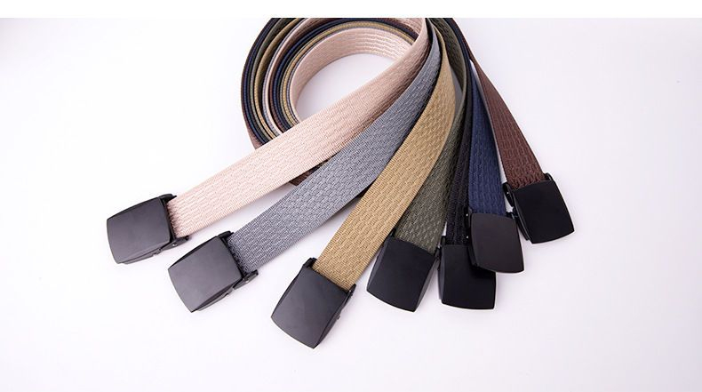 OKONKWO - Nylon riem met patroon
