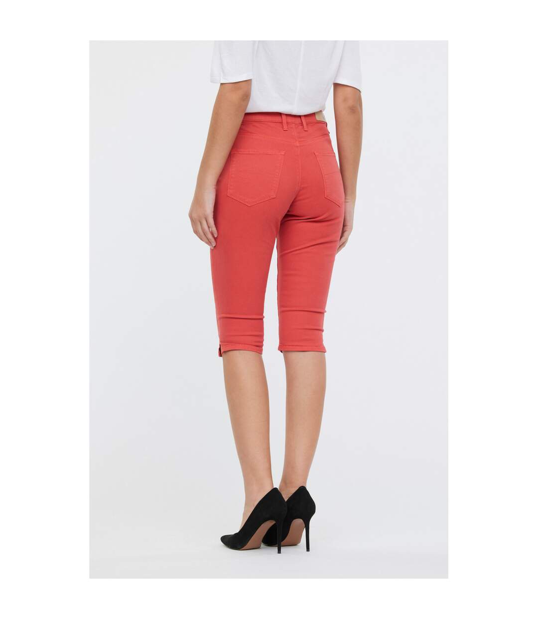 Pantalons coton corsaire JAZIA
