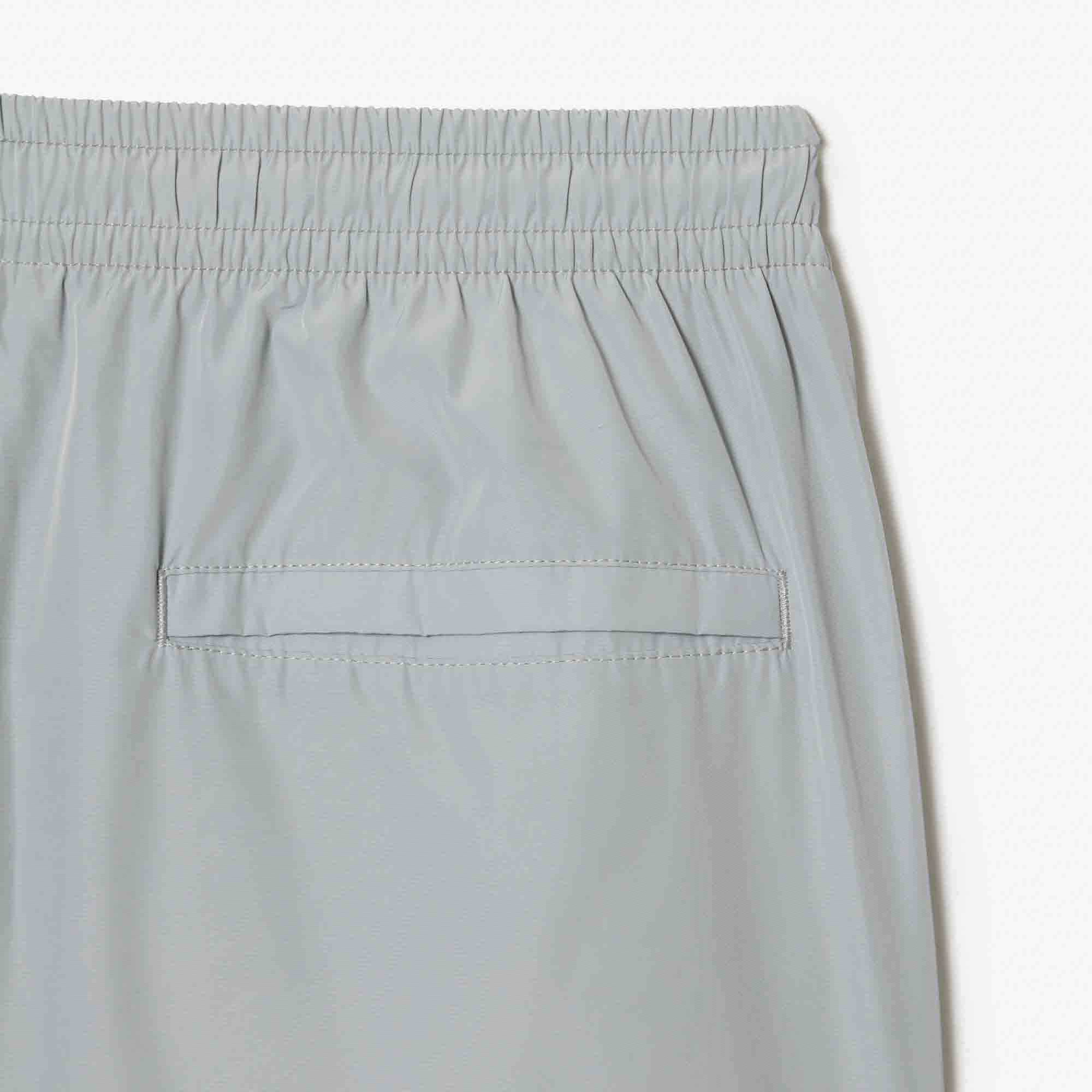 Trainingshose mit Kontrast-Detail im Lässigen Schnitt Trainingshosen - Grau - Lacoste - Herren