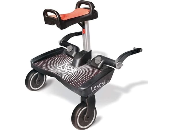Lascal LAS BuggyBoard MAXI+ Sort/Rød