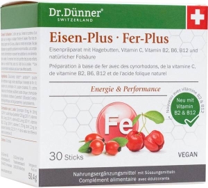 Dr. Dünner Eisen Plus Sticks, 30 Stück