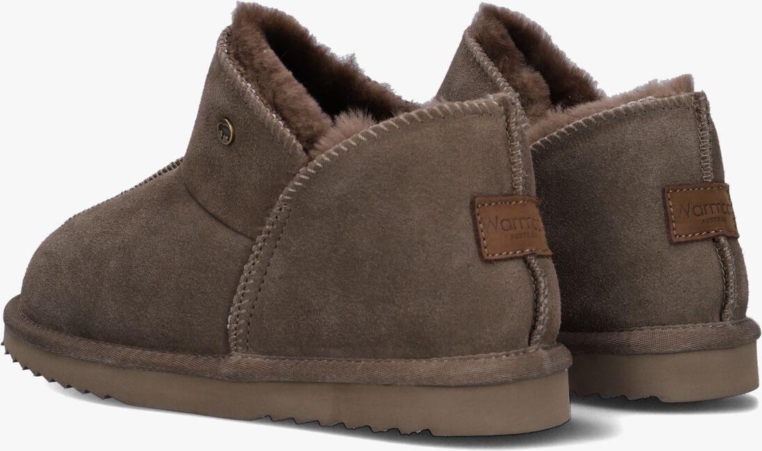 WARMBAT taupe warmbat pantoffels willow