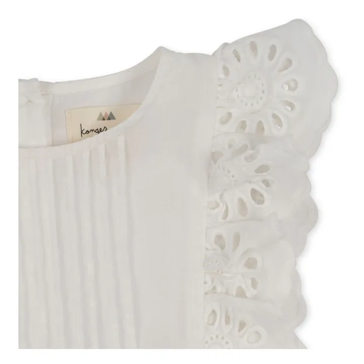Konges Sløjd Robe Posey Coton Bio | Blanc