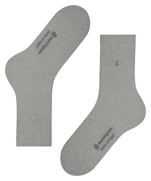 BURLINGTON Burlington Bond Street Socken in Grau
