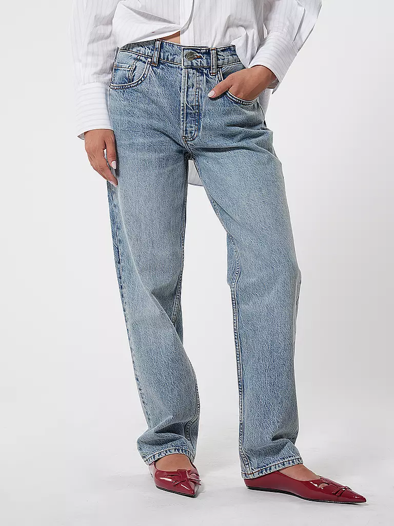 ANINE BING Jeans Straight Fit BENSON  blau