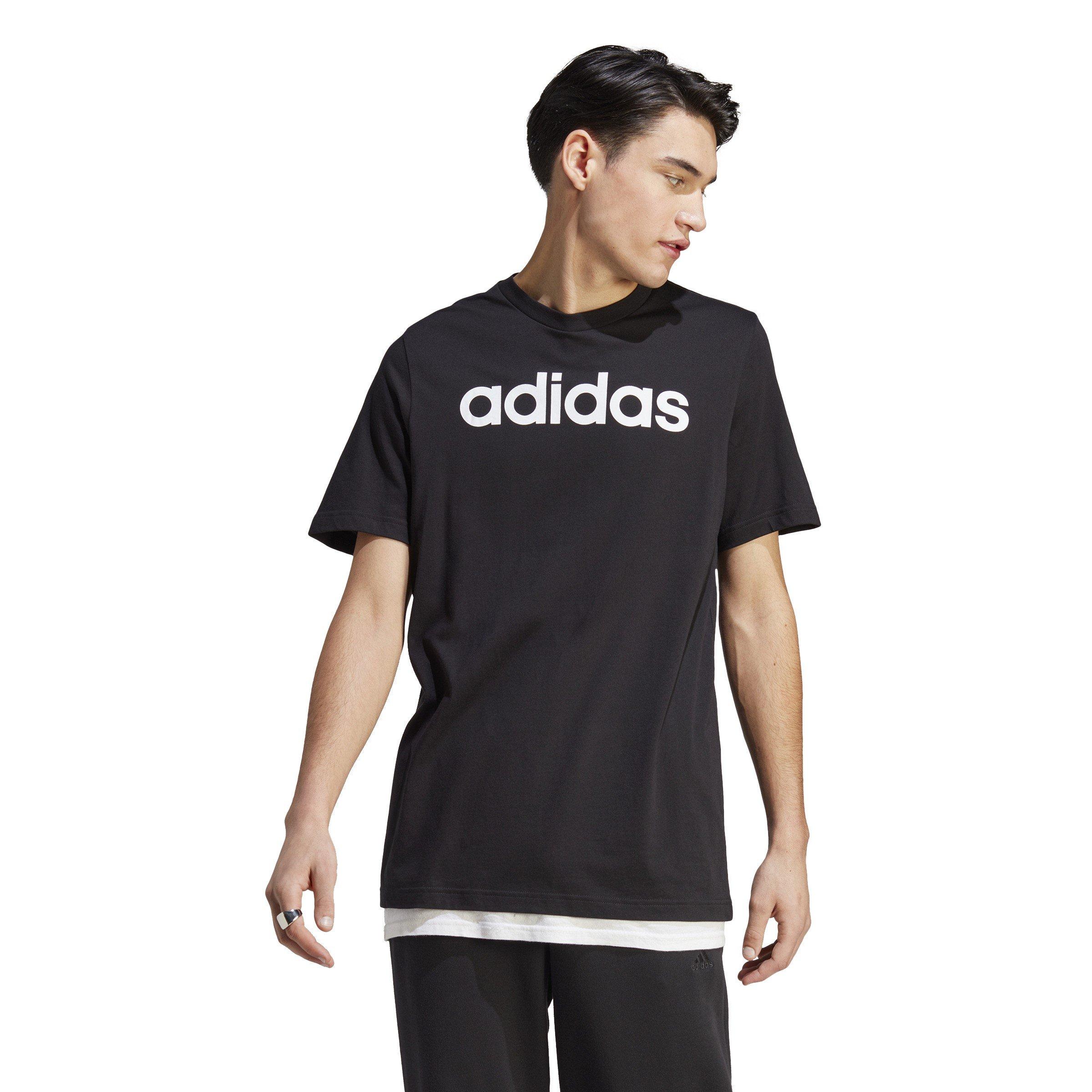 adidas Essentials Single Jersey Logo T-Shirt Mens