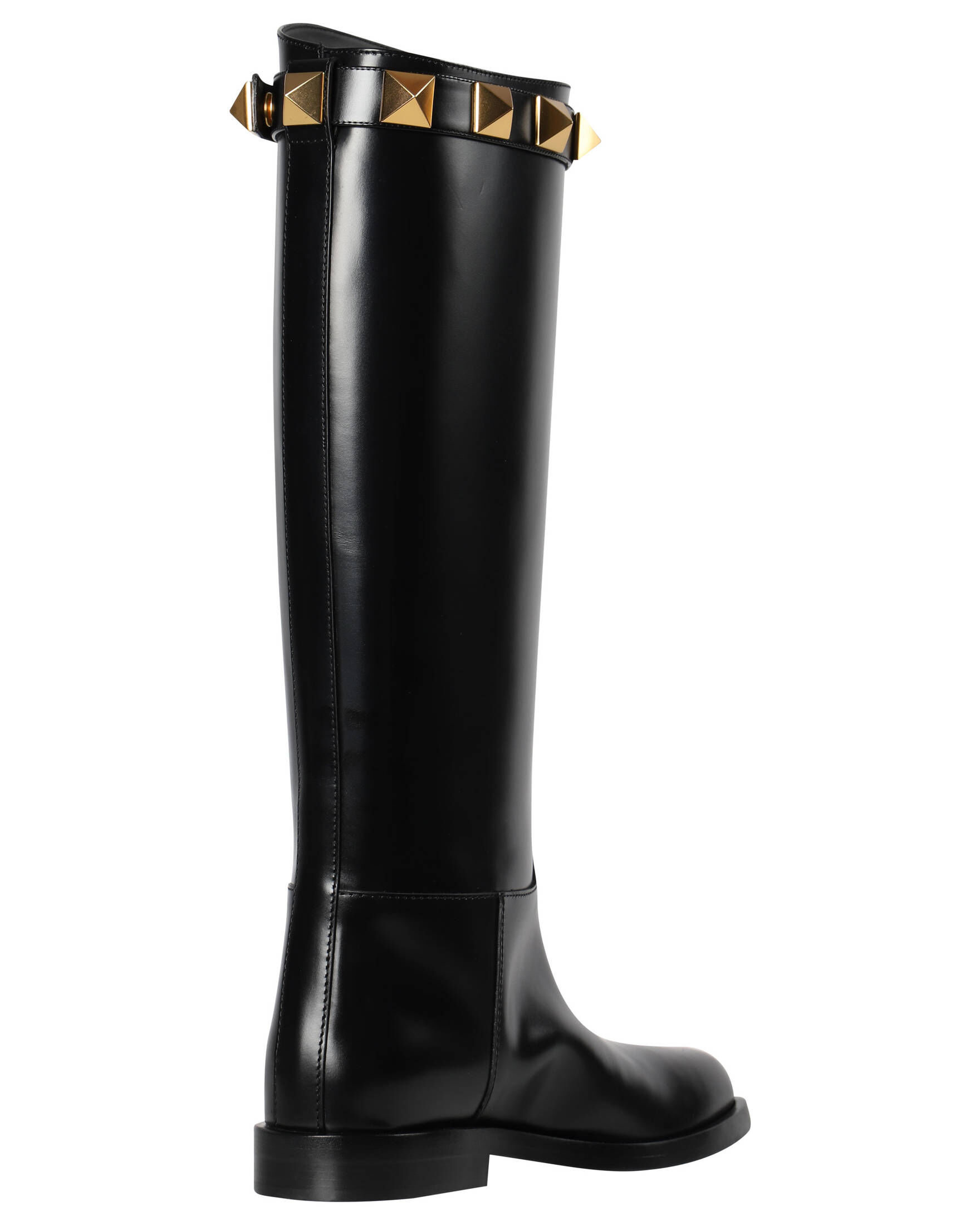 Valentino Garavani| Damen Stiefel aus Kalbsleder ROMAN STUD BOOTS