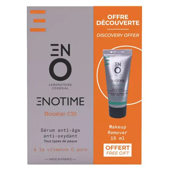 Eno Laboratoire Codexial Enotime Booster C10 + Demaquilante 15ml (grátis)