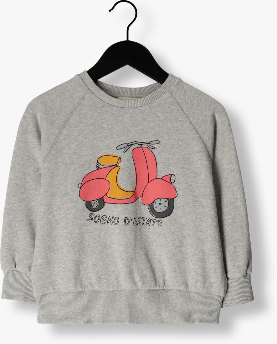 WANDER & WONDER grijze wander & wonder sweater scooter sweatshirt