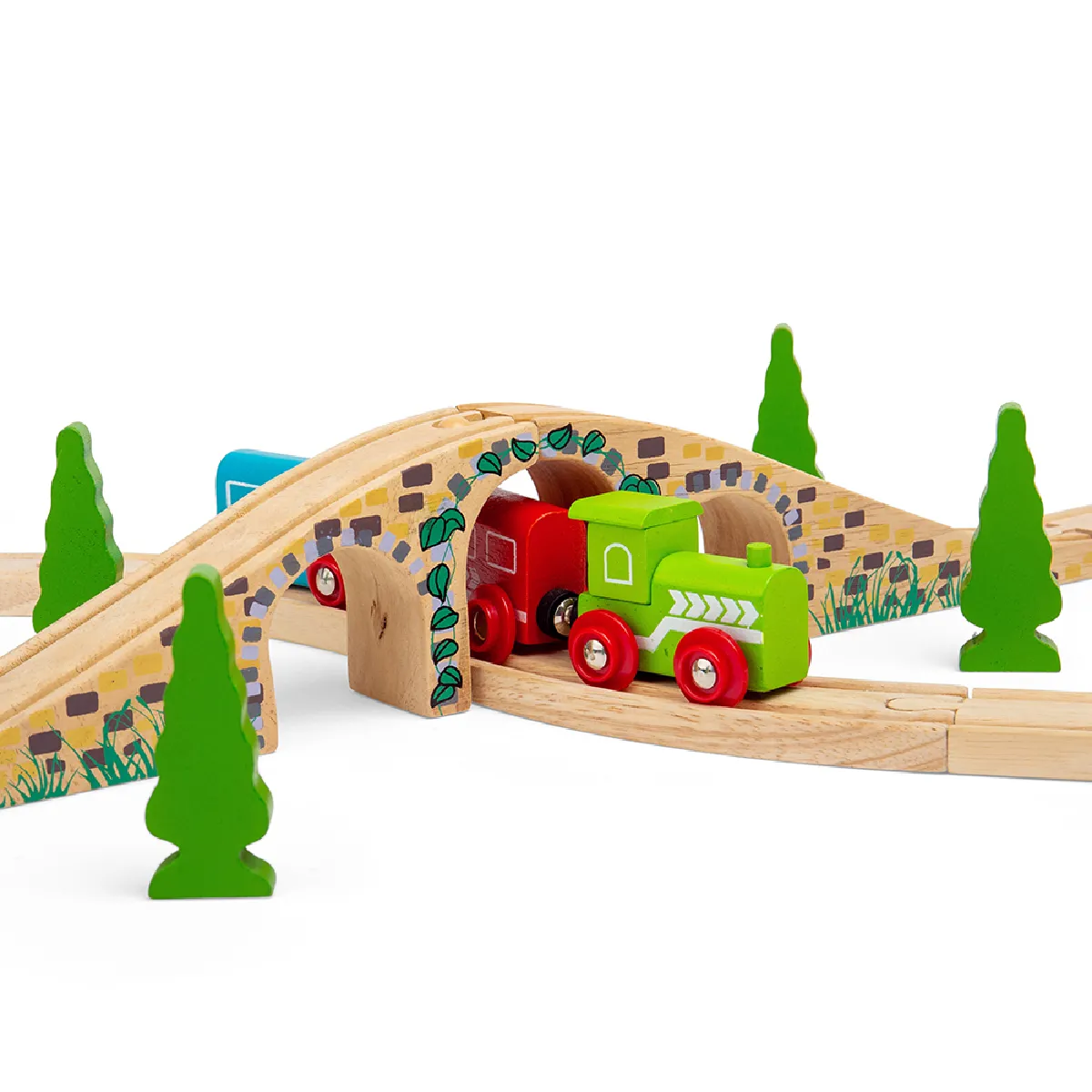 Bigjigs Rail Pont Ferroviaire à Trois Arches