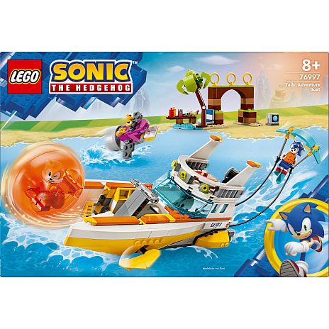 LEGO Sonic the Hedgehog Tails' actionbåd 76997