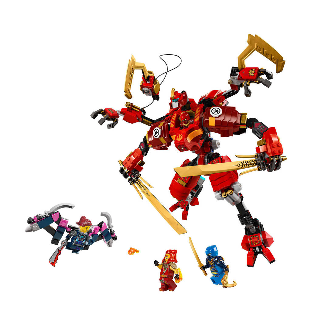 Mooie grote ninjagoKai's ninjaklimmecha Actiefiguur Speelgoed voor Rollenspellen 71812