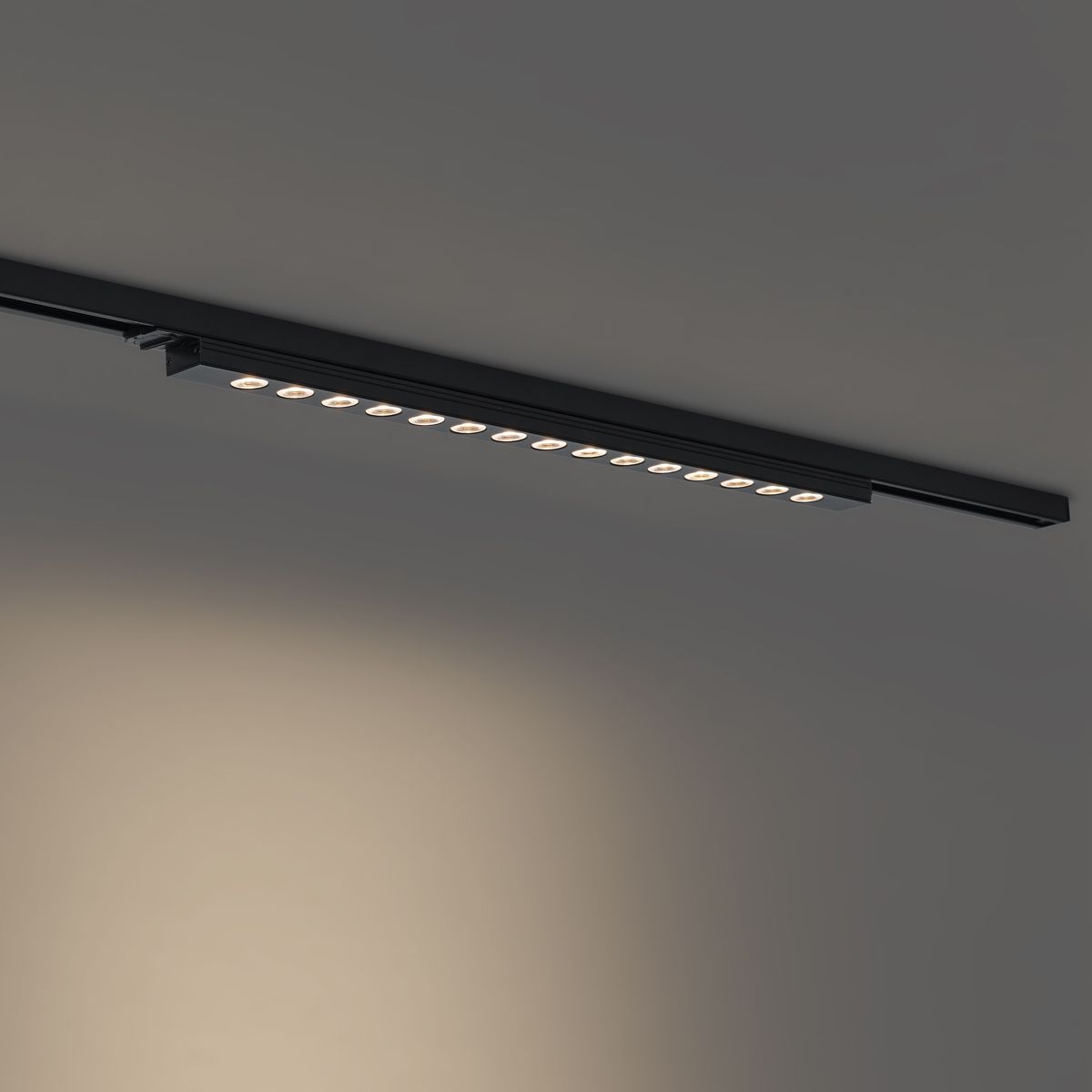 Moderne plafondlamp zwart voor railsysteem 1-fase 15W 1170 lm 3000K - Iconic Tsiri