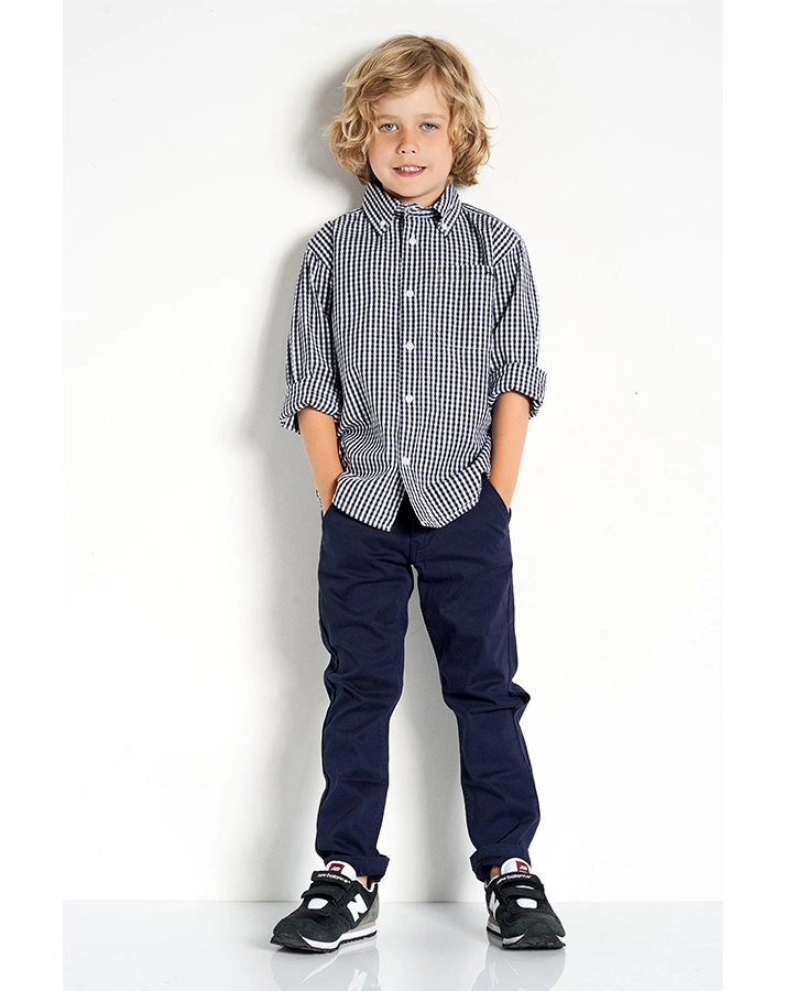 Hemd RENE kariert in navy