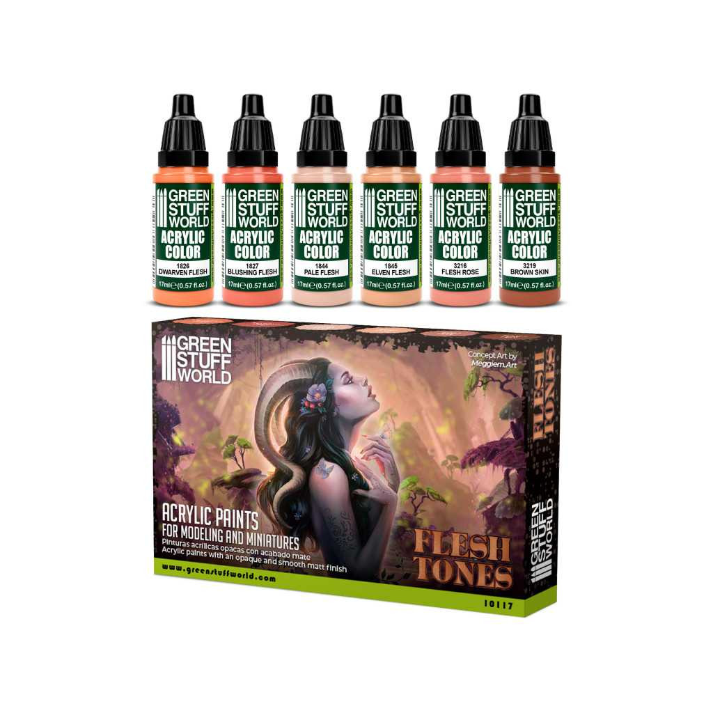 Set de Peintures - Peau