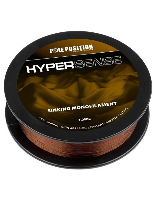 Pole Position Hydrosilk Mono 0.35mm 1000m Brown\/Black - Vislijn -