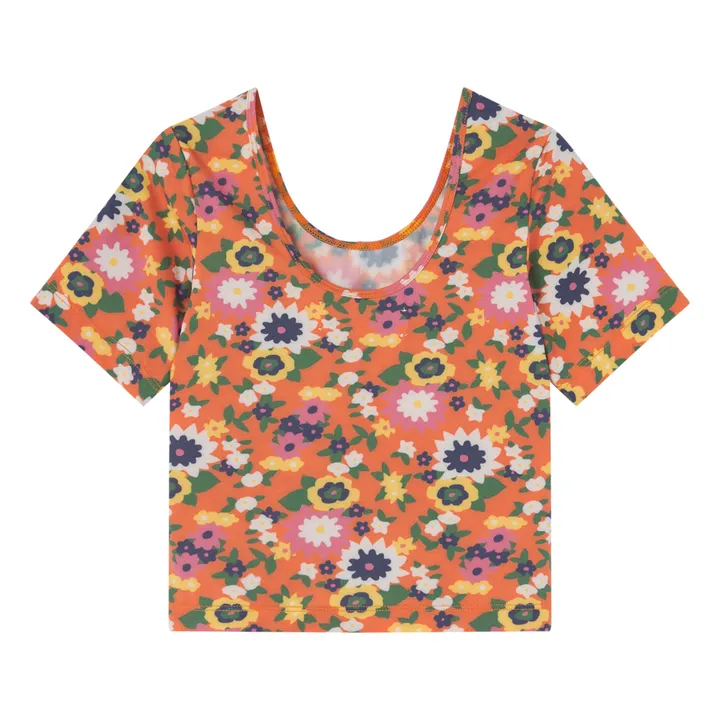 The Animals Observatory T-Shirt Crop Crayfish | Orange