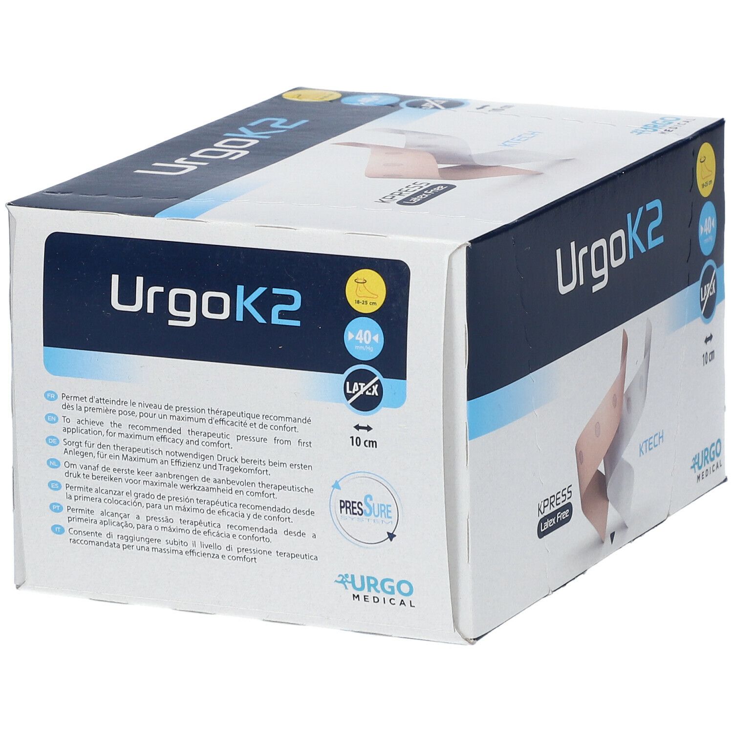 UrgoK2 Latex Free 7,15 m x 10 cm