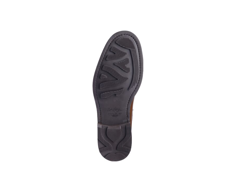 Derby homme Cognac semelle gomme - HUDSON GOMME COUNTRY
