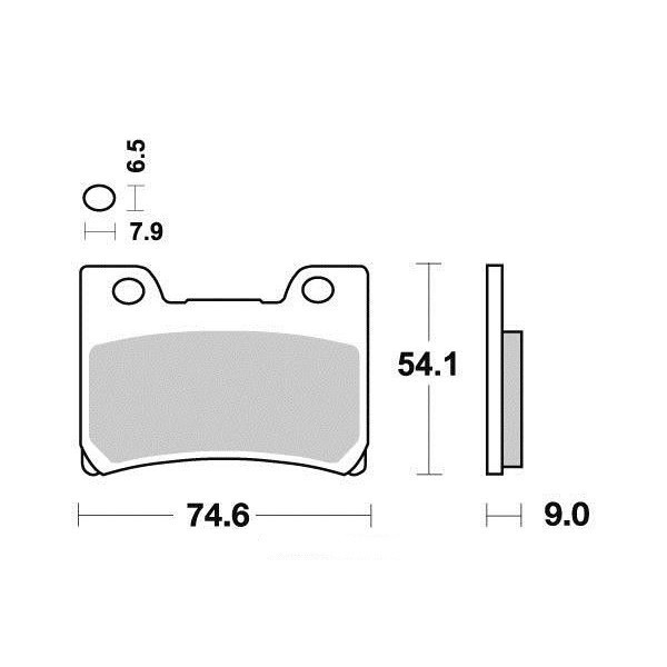 Sifam - Plaquettes de frein S1048N