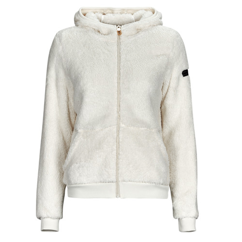 Only Play - ONPFLUFFY LS ZIP HOOD JACKET - Blanc