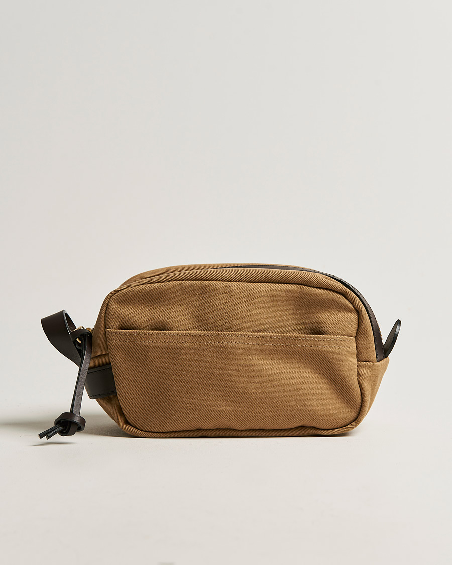 Filson Rugged Twill Travel Kit Tan