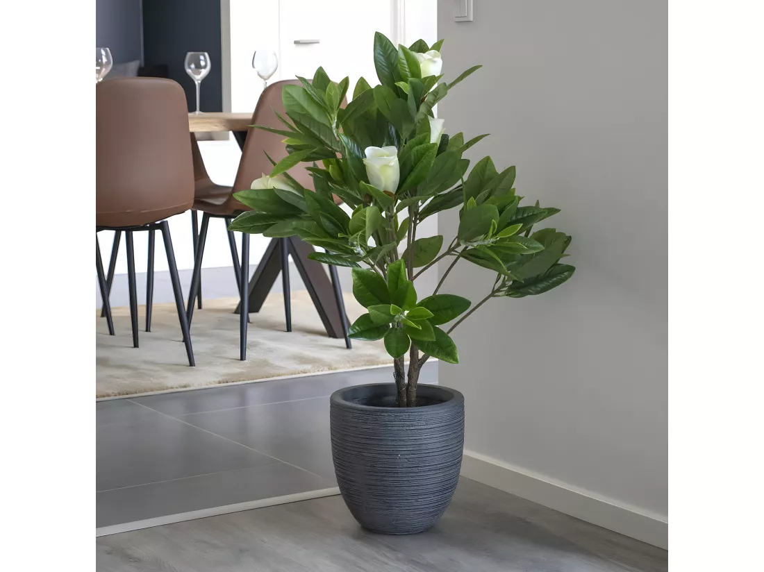 MASSO - Magnolia Décoratif Artificiel Hauteur 90cm