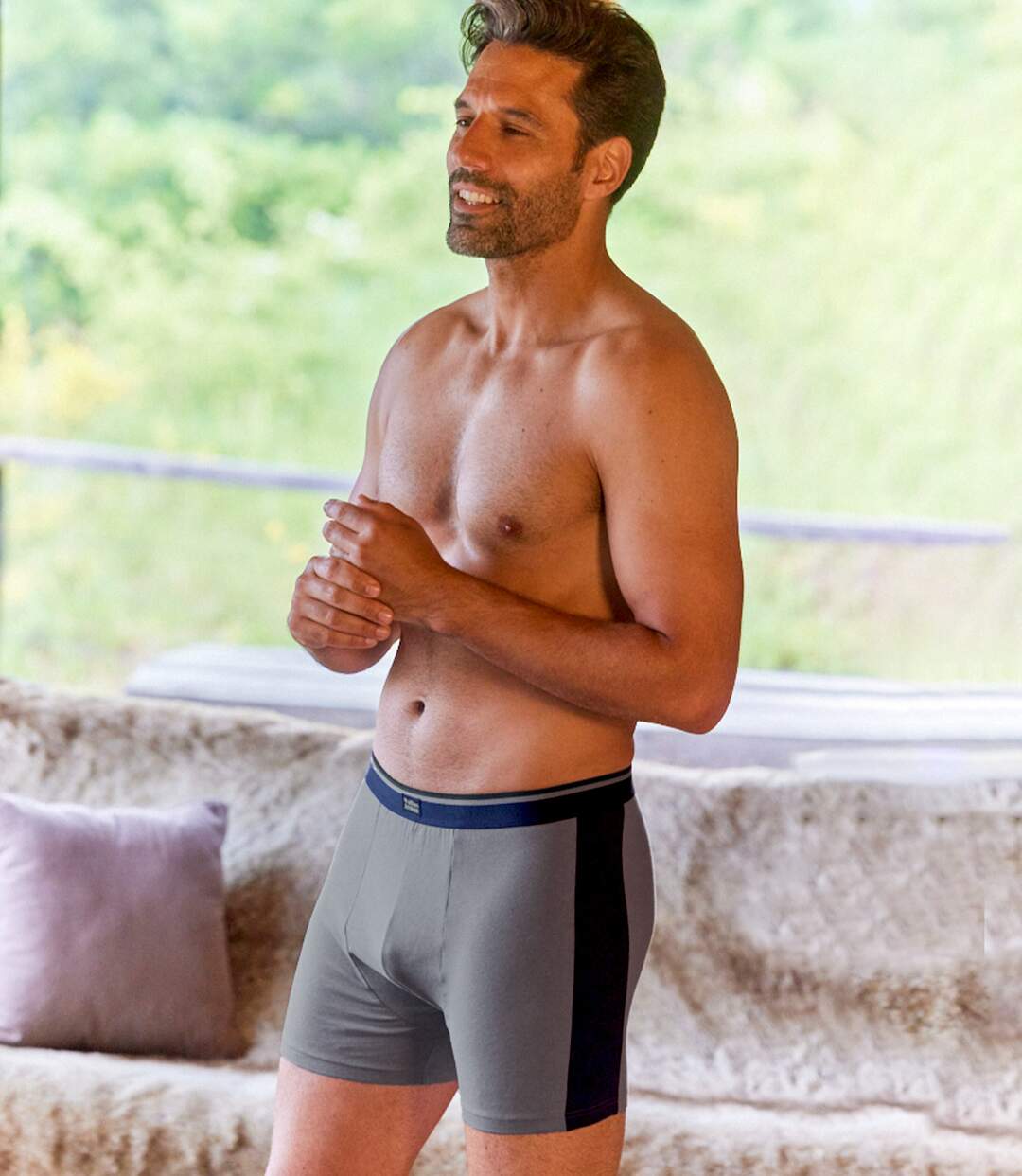 Lot de 3 Boxers Stretch Sporty