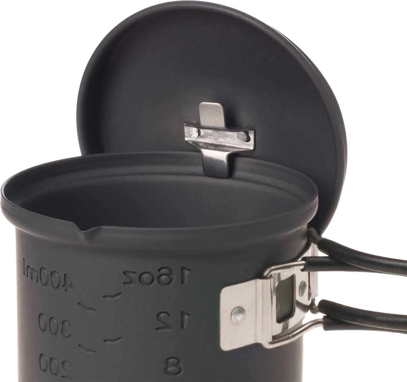 Esbit Trockenbrennstoff Kochset 3teilig Aluminium mit Stand 585 ml