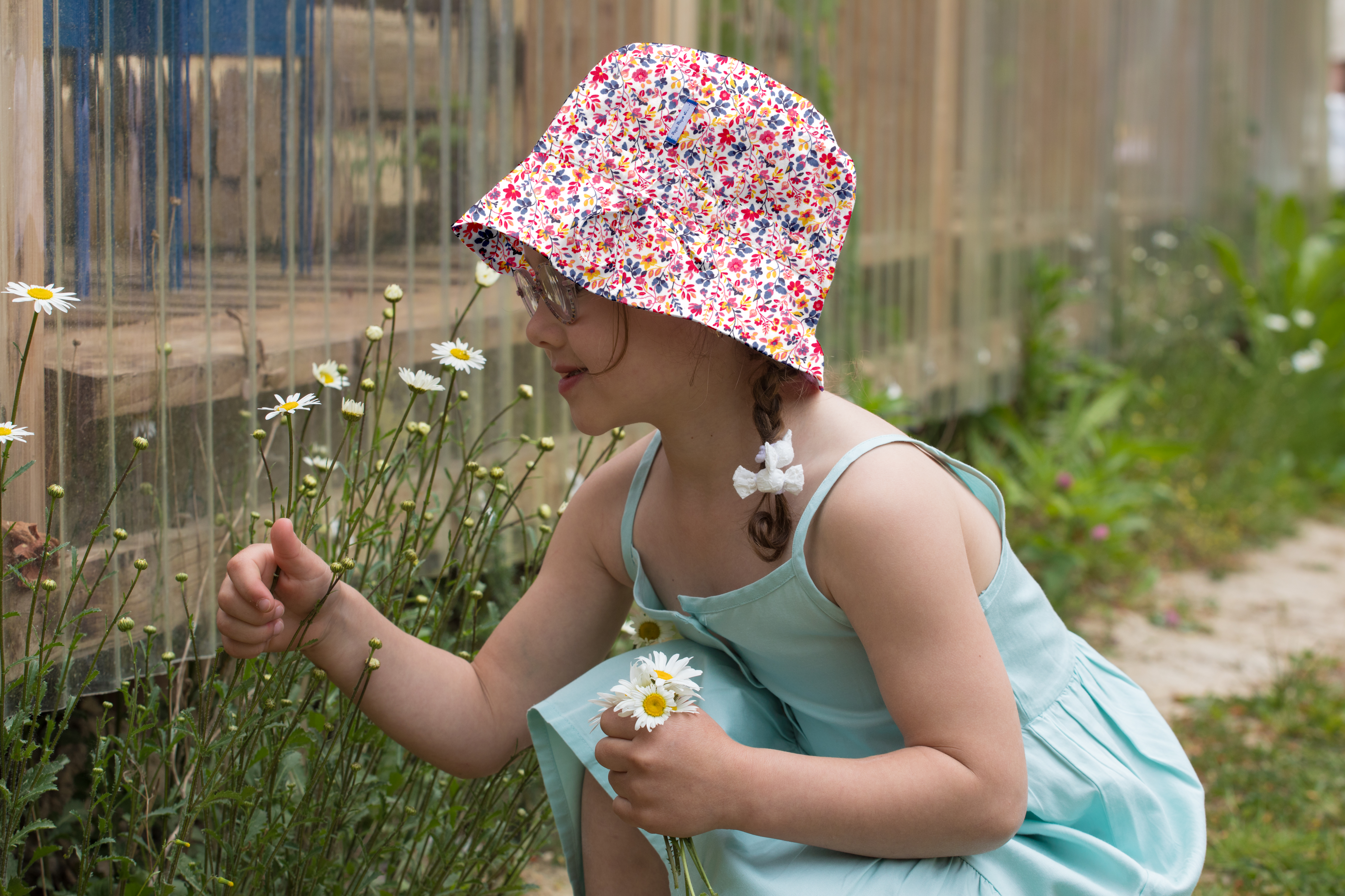 Chapeau De Soleil Enfant Lianes Printanieres
