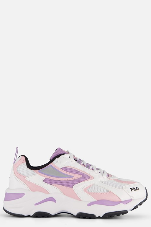 Fila Ray Tracer Sneakers wit Imitatieleer