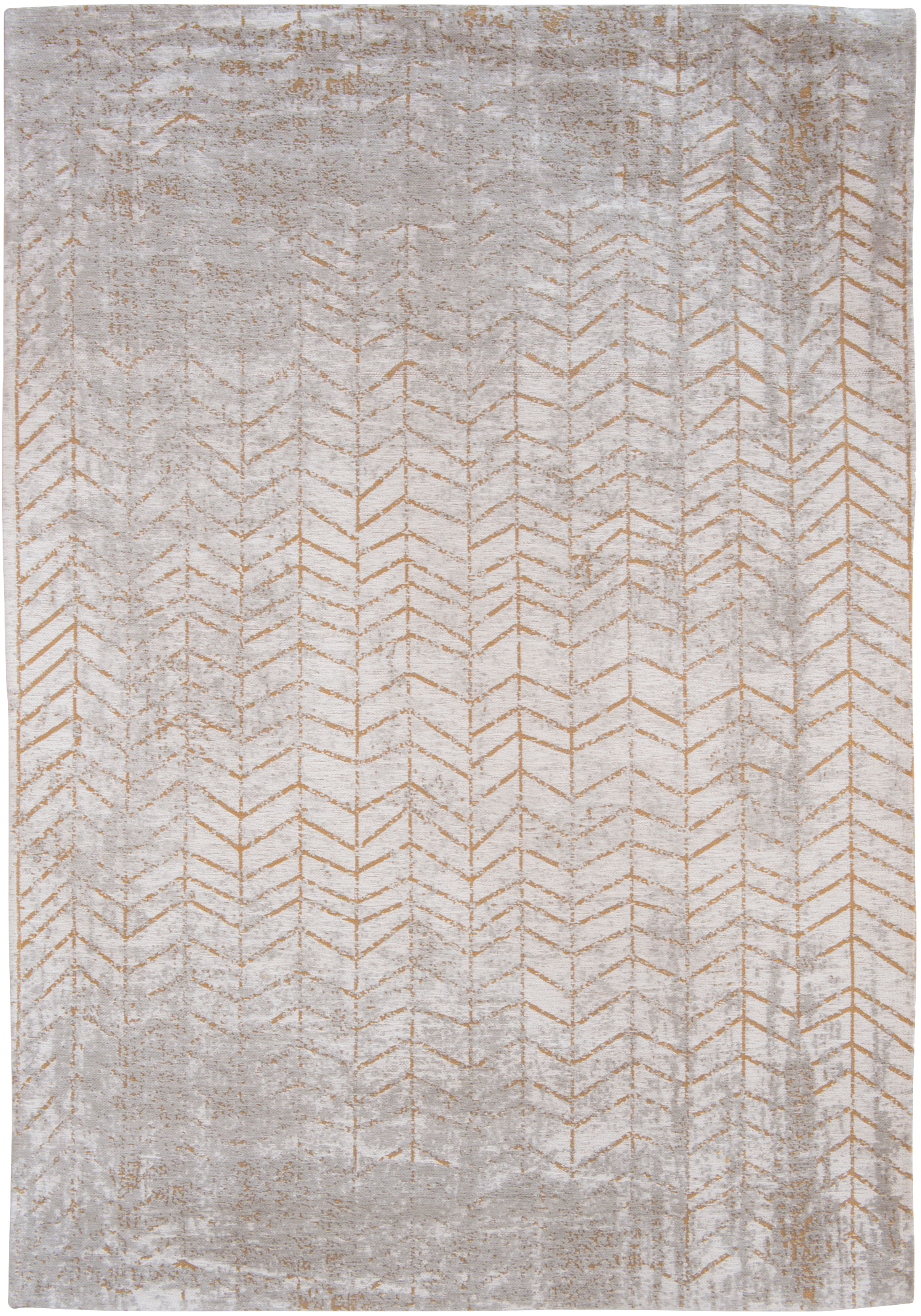 Ecorugs vloerkleed Jacob's Ladder goud 80x150 cm