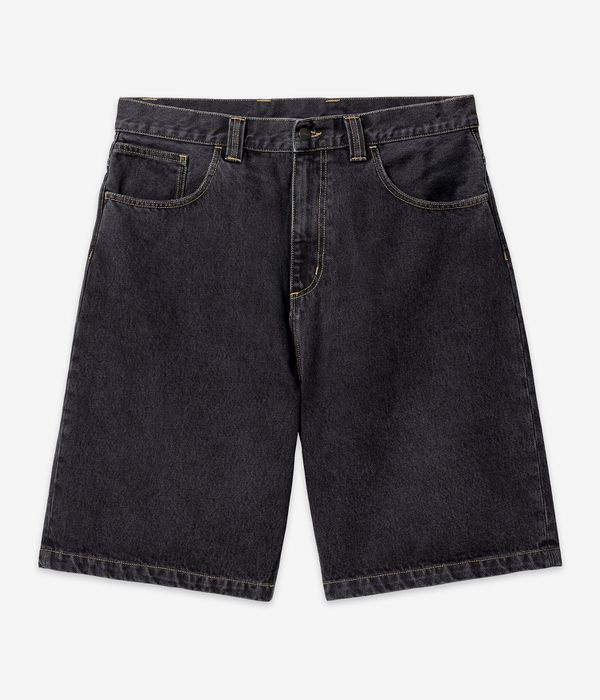 Carhartt WIP Brandon Smith Denim Shorts (black stone washed)