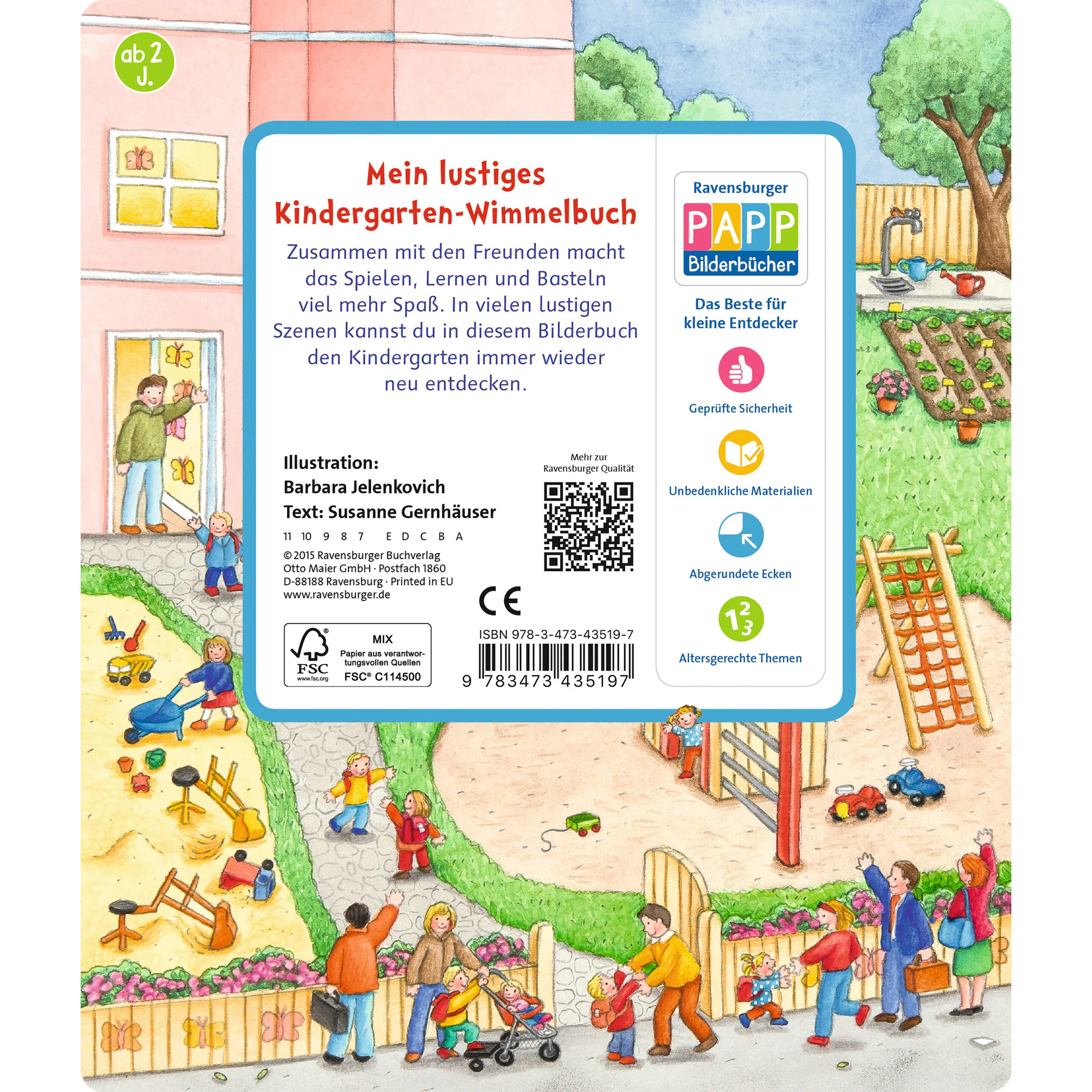 Ravensburger - PAPPBILDERBÜCHER Pappbilderbuch Sachen suchen - Im Kindergarten