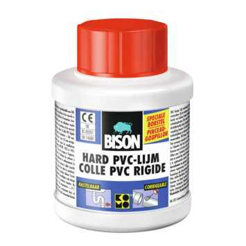 Bison hard pvc lijm flacon 250 ml