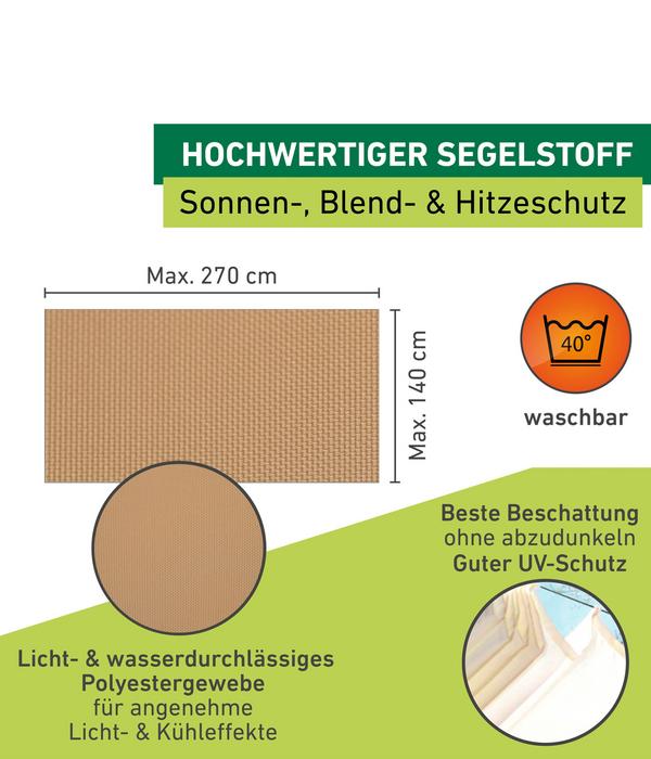 Windhager Sonnensegel, rechteckig,ca.