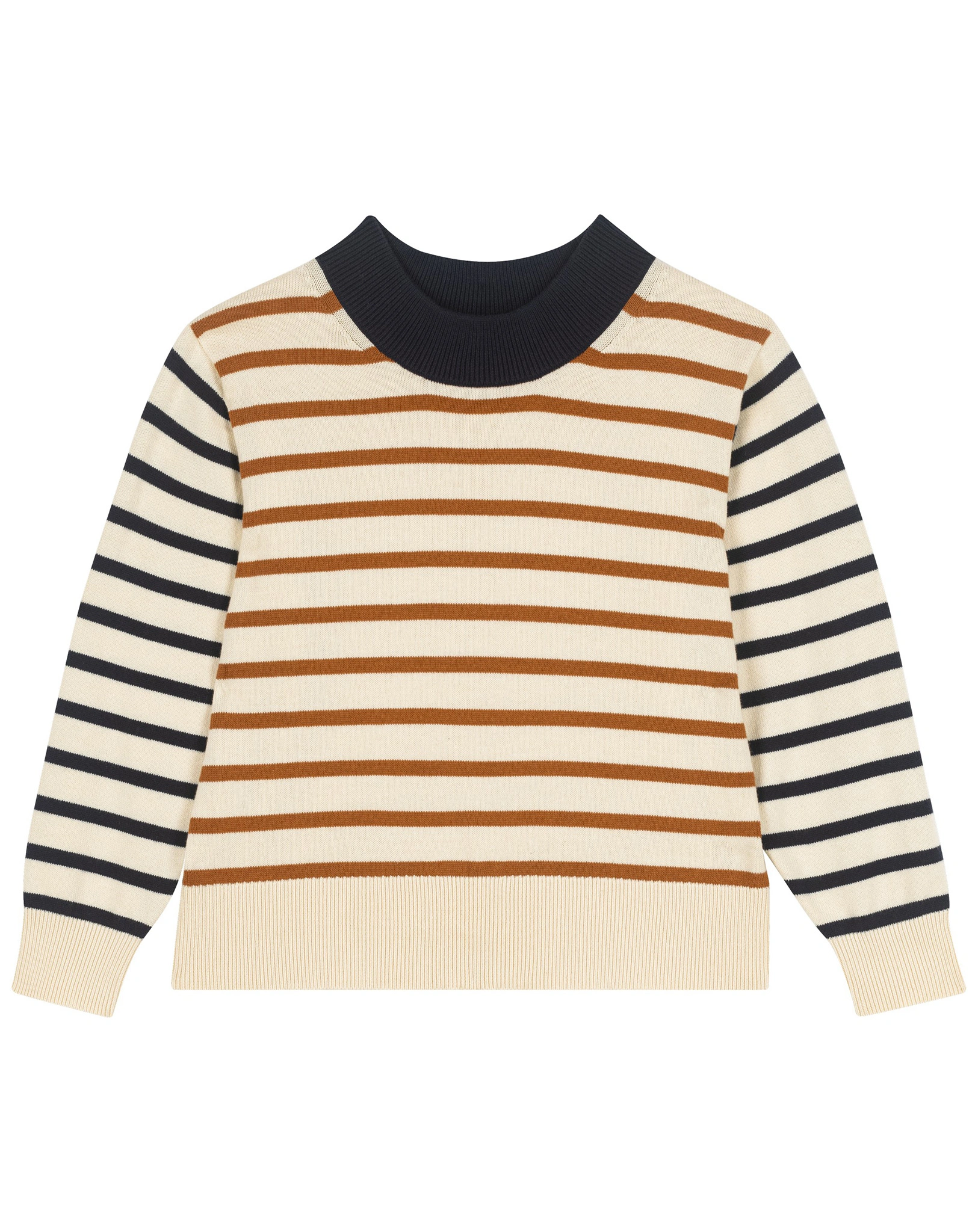 Sweatshirt LOGGIA in weiß/gelb/blau