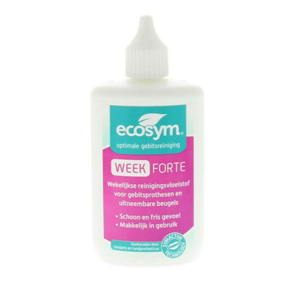 3x Ecosym Weekbehandeling Forte100 ml